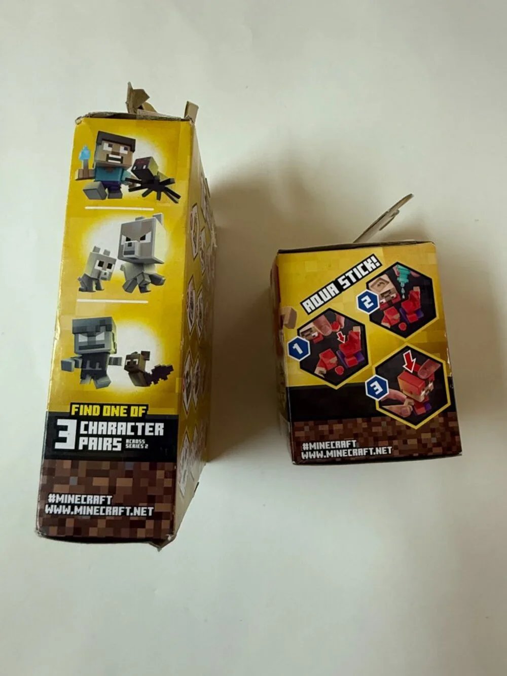 Minecraft Lot of 2 Caves & Cliffs Cave Adventure Overworld Mine Powder Snow NEW